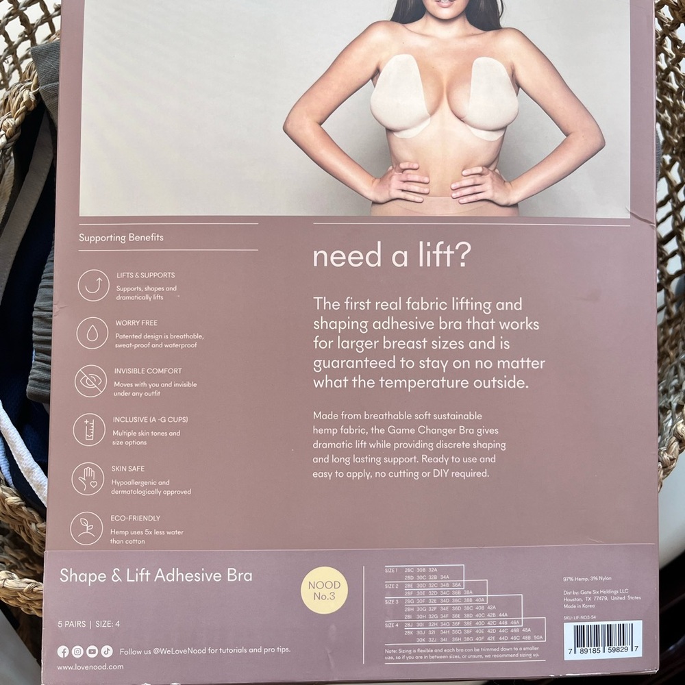 Nood Adhesive Lift & Shape Bra - Picture 4 of 5